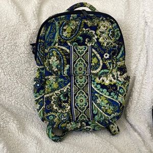Vera Bradley small backpack. retired style and pattern